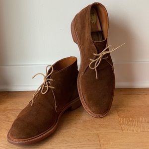 Allen Edmonds Gobi Brown Suede Chukka